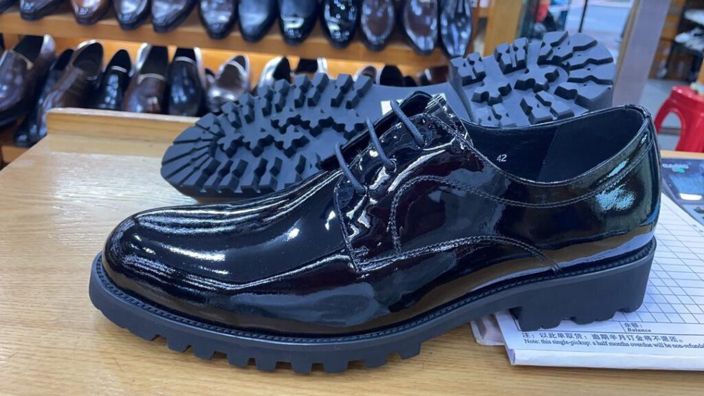 Urban Gloss Lug Sole Derby Shoes
