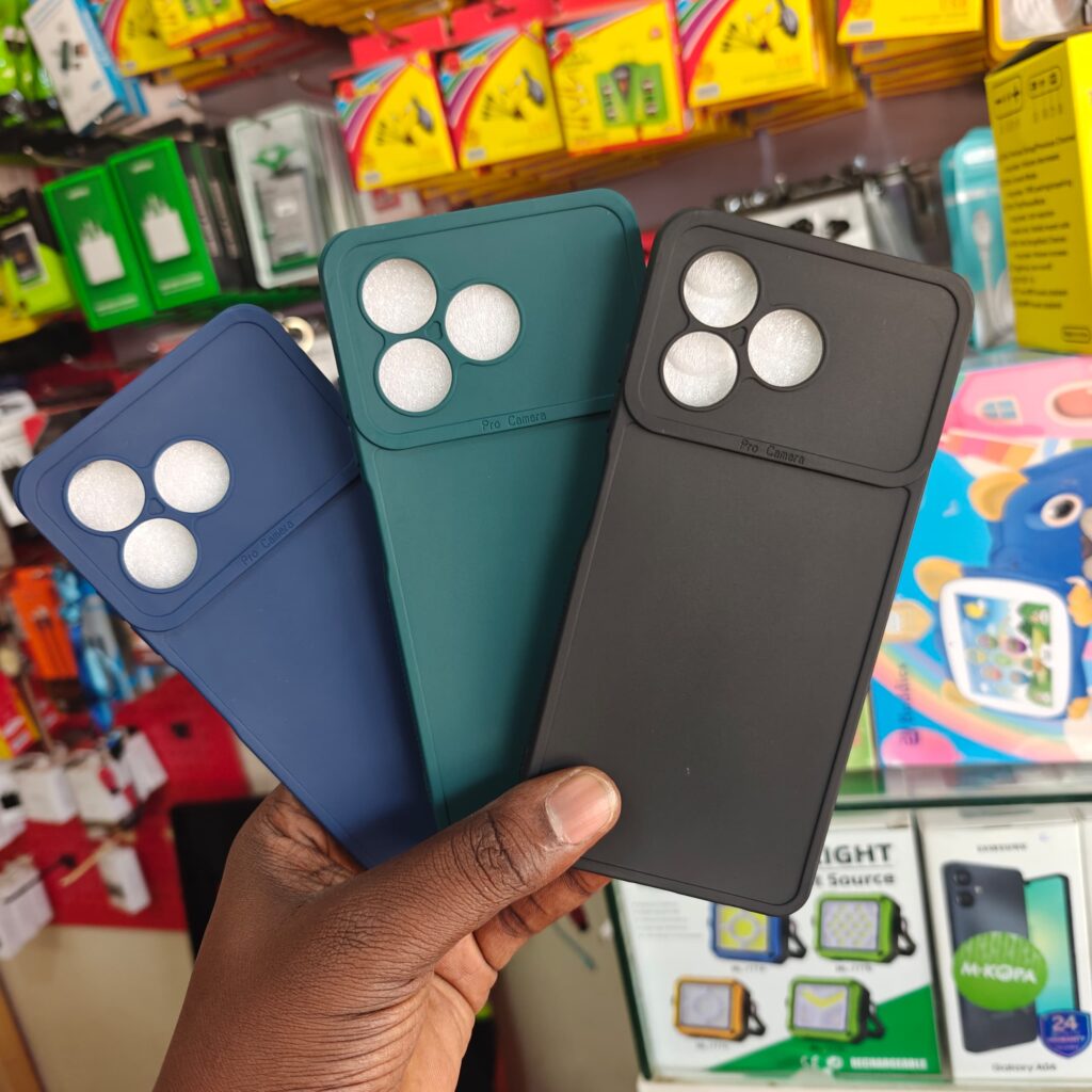 Luxury Matte Silicone Camera Protection Phone Case
